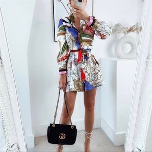 COPY - COPY - Zara zodiac print dress
